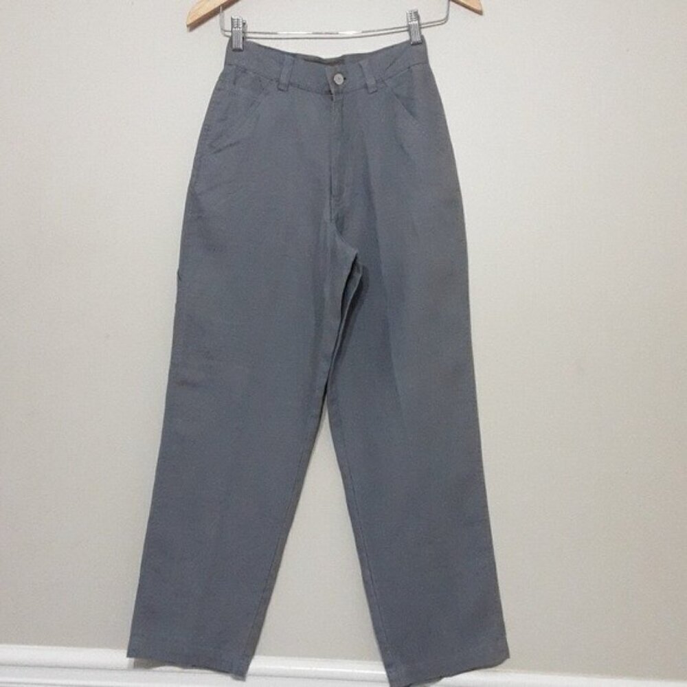 jones new york cargo trousers pants linen women’s 2P casual vacation casual